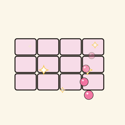 Bubblegum Disinfectant fresh floor animation
