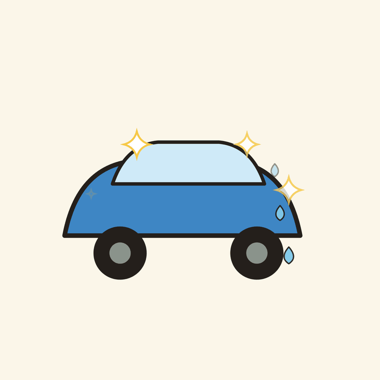 Clarity Car Wash showroom shine animation